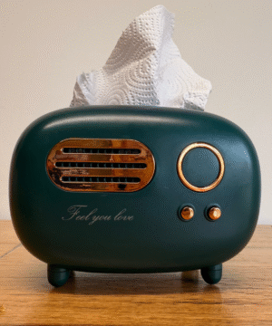 Servilletero retro de plástico H2521