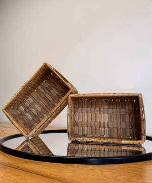 Canasto de mimbre H2522