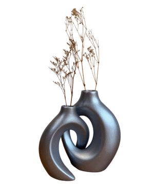 H2505 Floreros Dúo cruzado